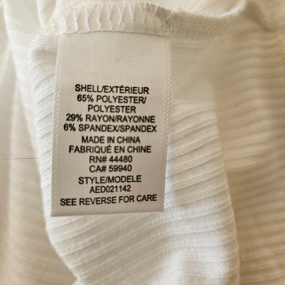 AFRM Rennia Rib Knit Front Button Shirt Dress Size M - Picture 4 of 6